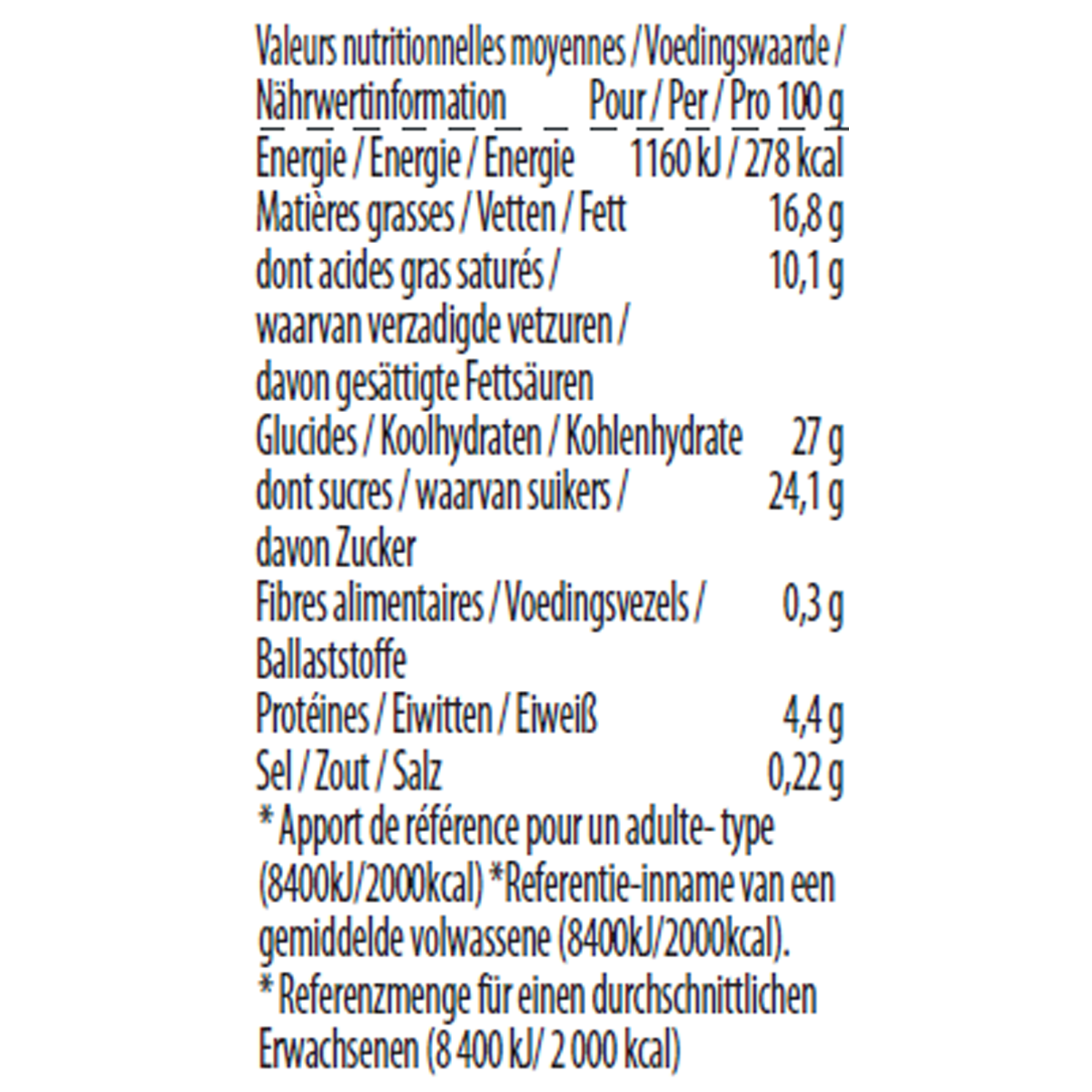 vanilla caramel brownie minicup